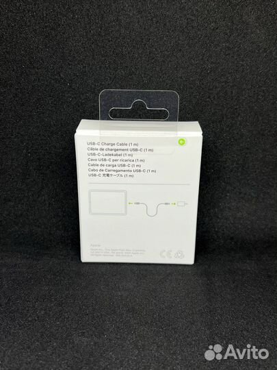 Кабель для зарядки Apple USB-C to USB-C 1м новый