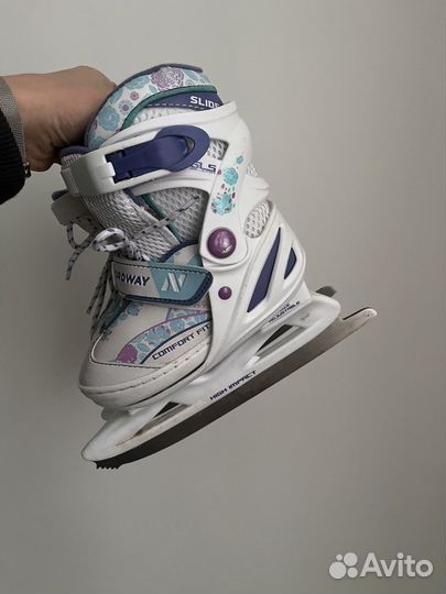 Коньки детские раздвижные Nordway 26-31 размер