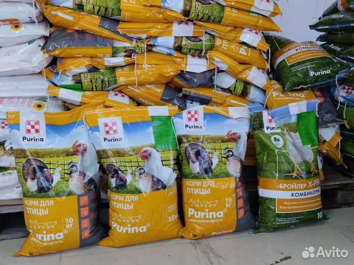Корма от Пурины для всех домашних птиц животных