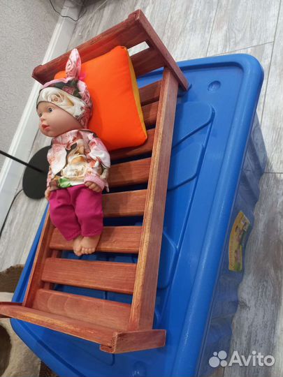 Кукла+кроватка
