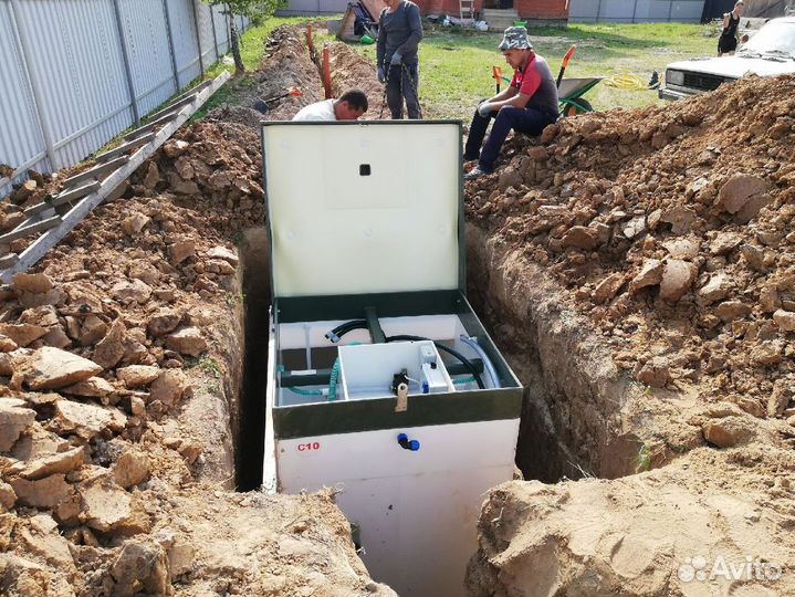 Автономная канализация. Монтаж септика под ключ