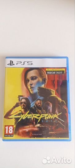 Диск Cyberpunk 2077 ps5