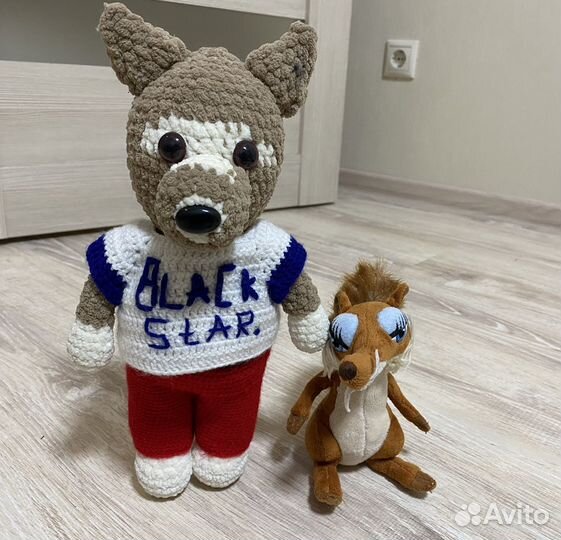 Волк забивака и белка