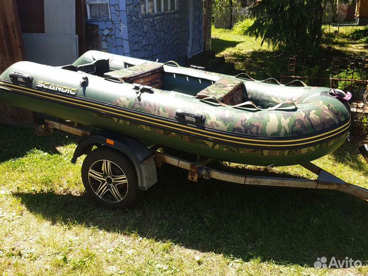 Моторная лодка пвх
