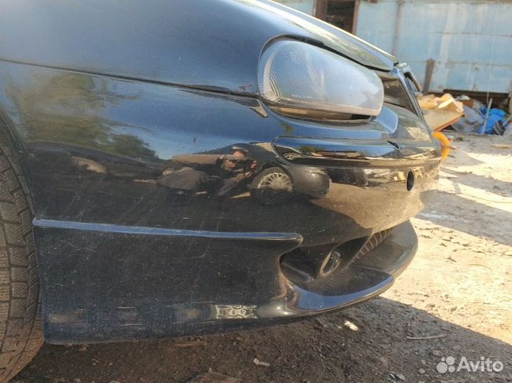 Накладка на передний бампер alfa romeo 156 дореста