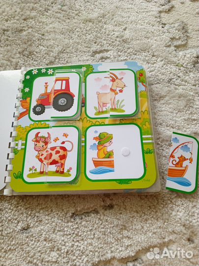 Книга на липучках