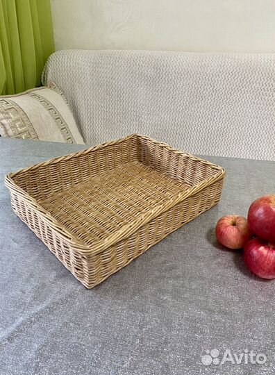 Корзина плетеная на заказ