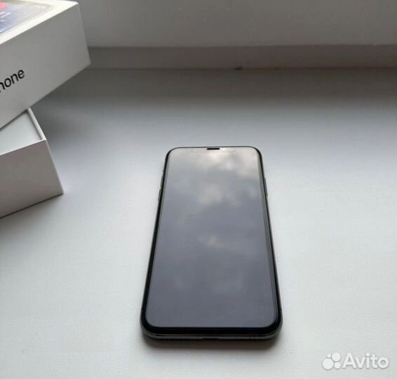 iPhone X 256 gb (АКБ-100%) sim+esim