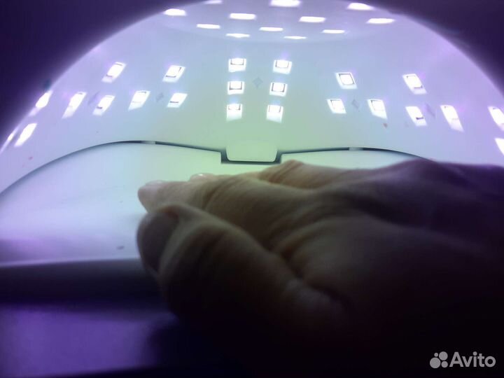 Лампа для сушки ногтей гибридная SAN X 54 W