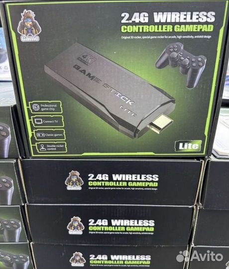 Игровая приставка game stick 64gb 10 тыс игр