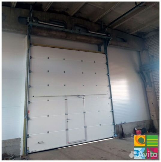 Секционные ворота alutech