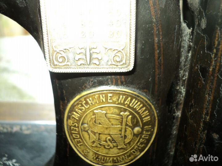 Старинная швейная машина Поповка