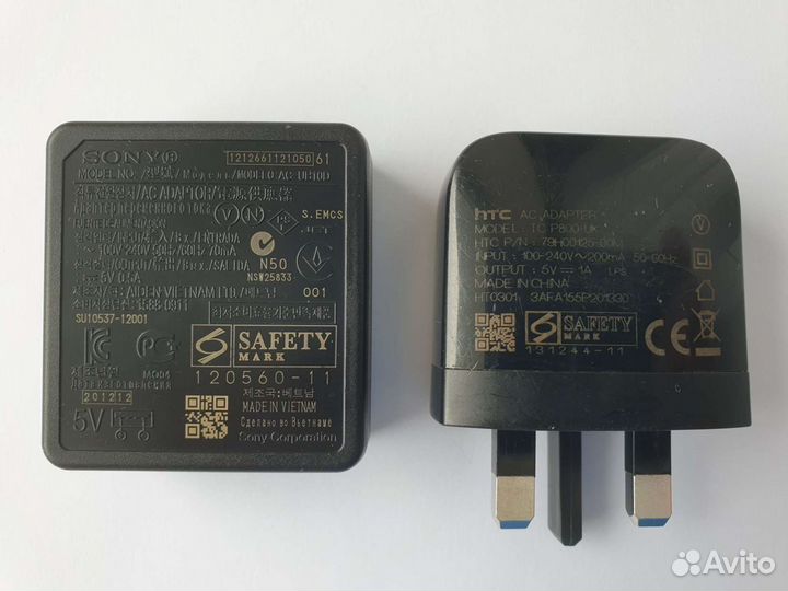 Адаптер блок питания Sony. HTC