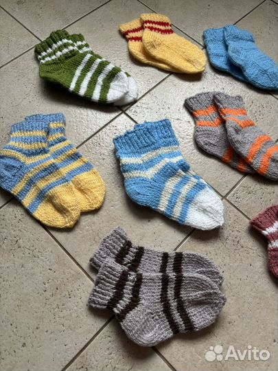 Носки вязаные ручной работы