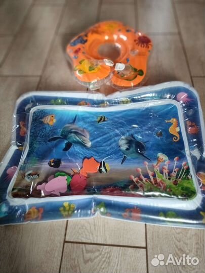 Круг и матрасик для купания