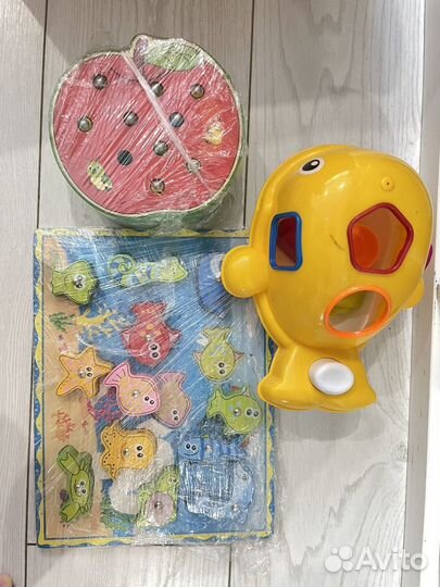 Игра магнитная рыбалка и червячки