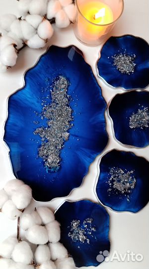 Костеры и сервировочные работы ручной работы