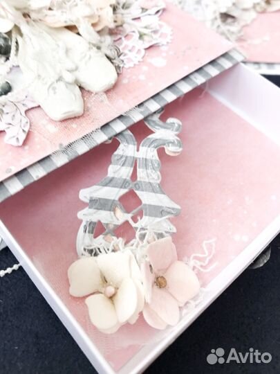 Открытка и коробочка для денег