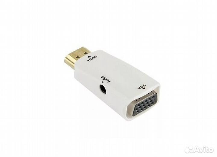 Конвертер переходник hdmi - VGA 6909 White