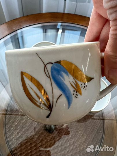 Фарфоровые чашечки заводов СССР