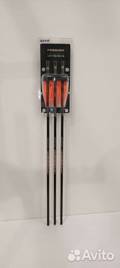 Светящиеся стрелы Mission для арбалета. 22 дюйма