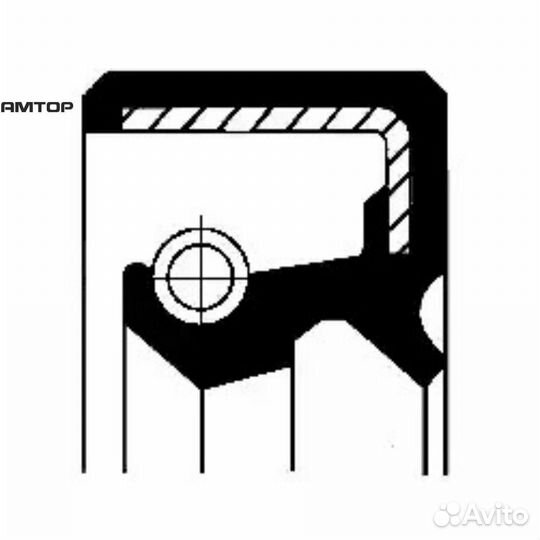 Corteco 12011123B Сальник рулевой рейки HCV