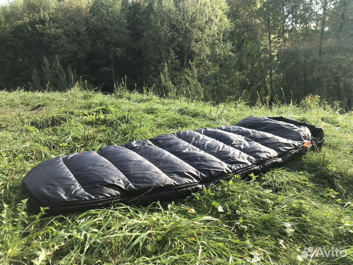 Спальный мешок для гамака пуховый черный