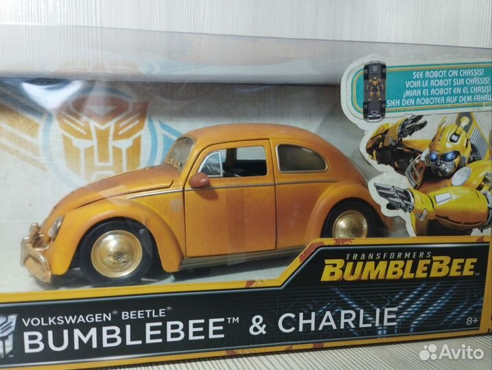 Volkswagen Beetle Bumblebee & Charlie Jada 1:24