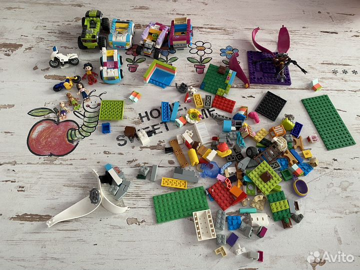Lego детали россыпью