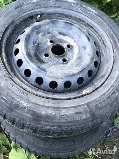 Колеса в сборе r14 летние 5/100 polo