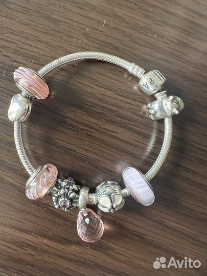 Браслет, шармы Pandora