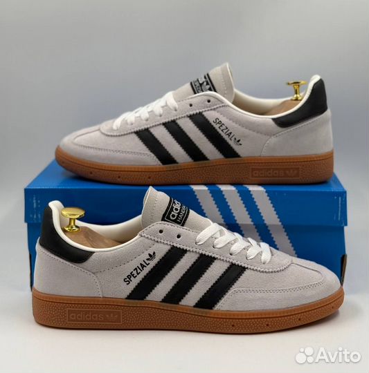Кроссовки мужские Adidas Spezial white белые