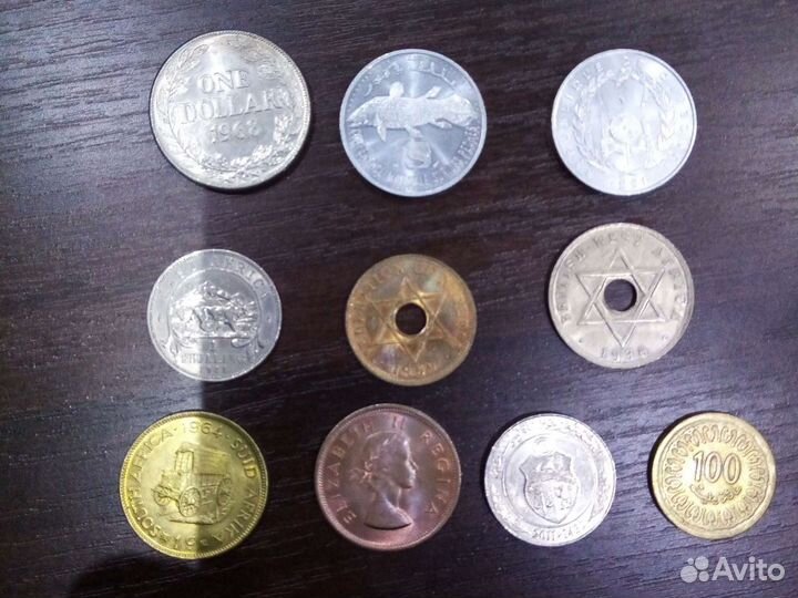 Монеты Африканских государств и Кубы