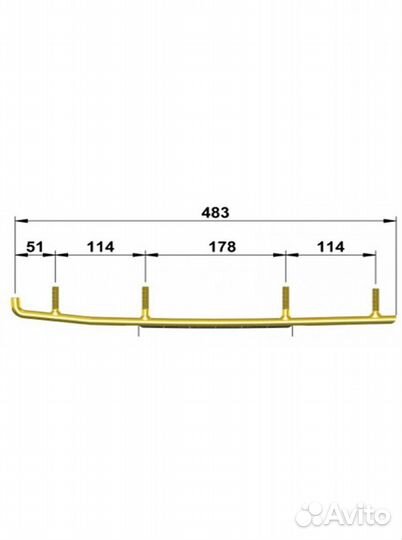 Коньки для лыж снегохода Arctic Cat 029310-03/04