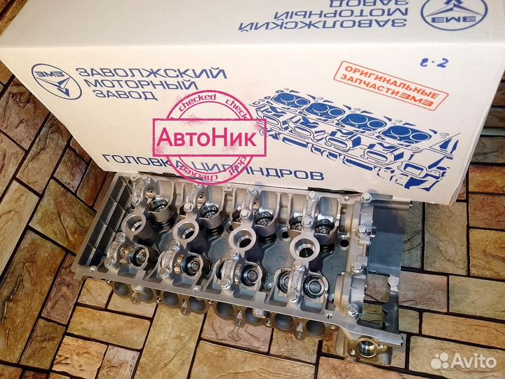 Головка блока цилиндр. змз-405, 406, 409 Евро 2 Но