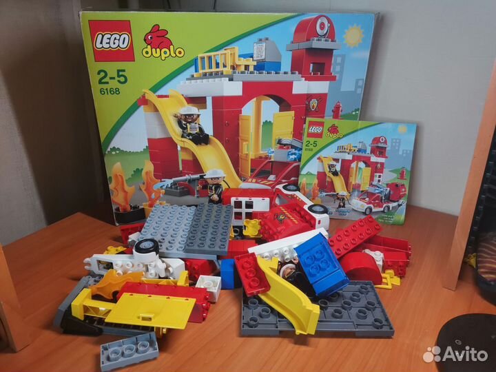 Lego duplo 6168 пожарная станция