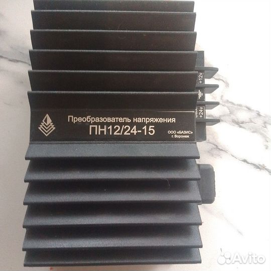 Преобразователь напряжения с 12 на 24