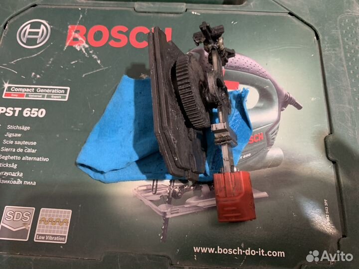 Запчасти на электролобзик bosch PST 650