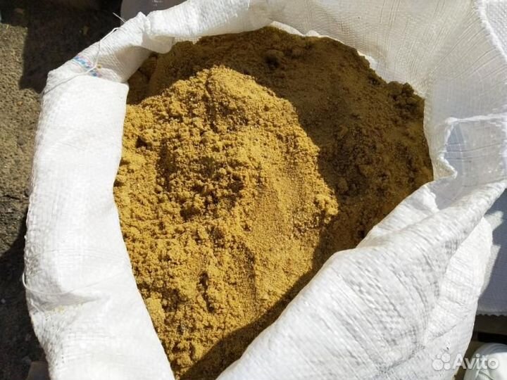 Карьерный песок в мешках 25 литров