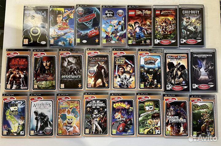 Игры на sony PSP