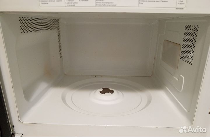 Свч микроволновая печь на запчасти