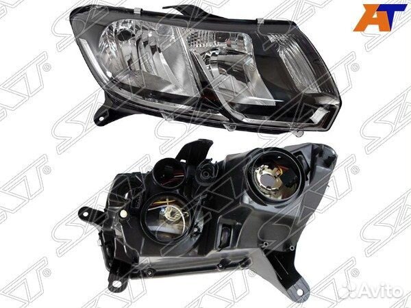 Фара renault logan