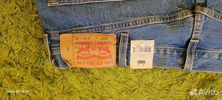 Мужские джинсы levis 501