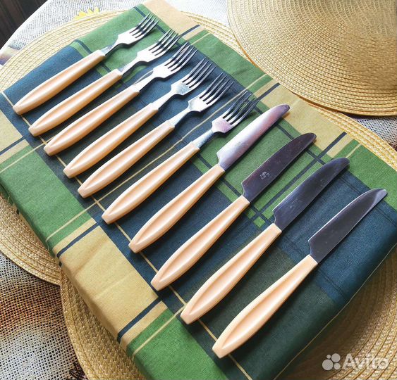 Новые вилки-ножи нержавейка СССР