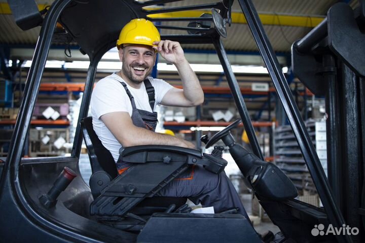 Водитель погрузчика, завод в Перми, жилье беспл