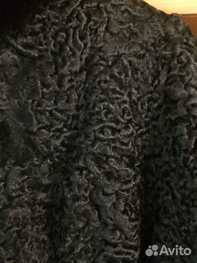 Шуба каракуль новая размер 52-54 воротник стойка