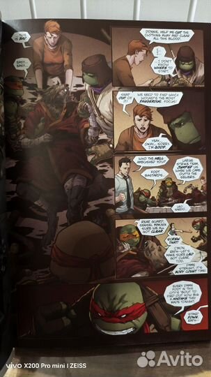 Комикс tmnt last ronin. Твердая обложка