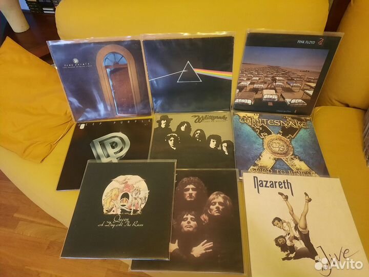 Фирменные виниловые пластинки. Зарубежный рок