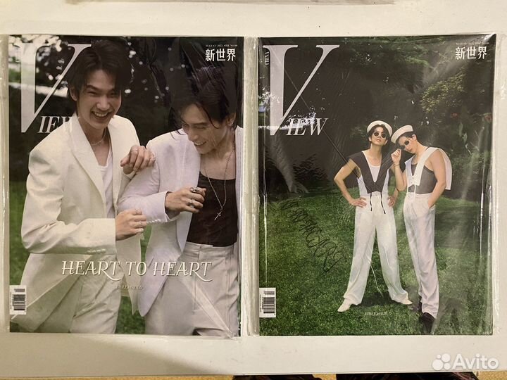 Журналы с тайскими актерами сериала Киннпорш