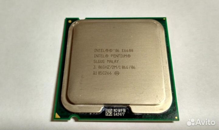 Процессор Intel Pentium E6600 3.06Ghz 2 ядра